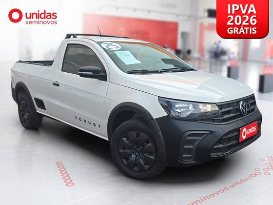 VOLKSWAGEN SAVEIRO 1.6 MSI ROBUST CS 16V FLEX 2P MANUAL VOLKSWAGEN SAVEIRO 1.6 MSI ROBUST CS 16V FLEX 2P MANUAL